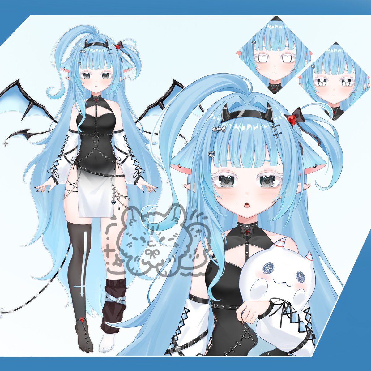 Blue little devil~   cms by <a href="/ladyyoonie/">𝖫𝖺𝖽𝗒 𝗆𝗂𝗎 👾</a> 
#Vtuber #live2d #Live2dCommissions #VgenComms