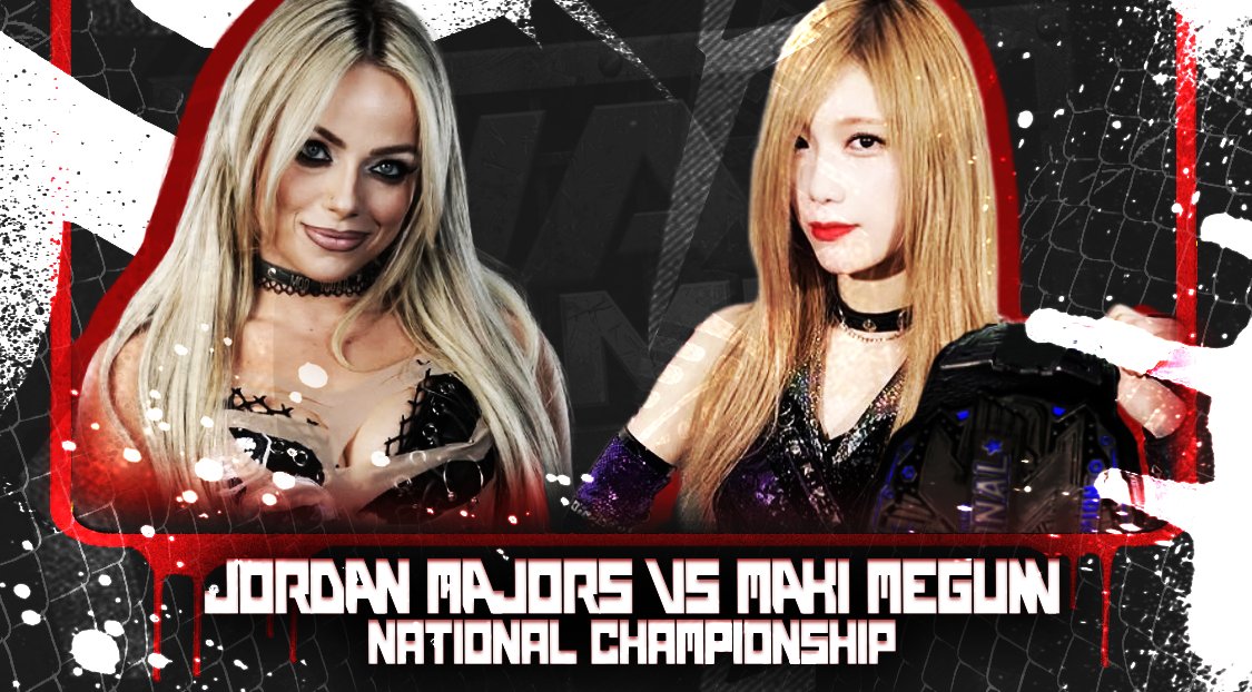 ZionWrestleRP's tweet photo. 𝐌𝐀𝐓𝐂𝐇 #𝟖 || 𝐍𝐀𝐓𝐈𝐎𝐍𝐀𝐋 𝐂𝐇𝐀𝐌𝐏𝐈𝐎𝐍𝐒𝐇𝐈𝐏
=====
@TheJordanMajors v. @ScarletAngelMM © https://t.co/fUUbsmj29e