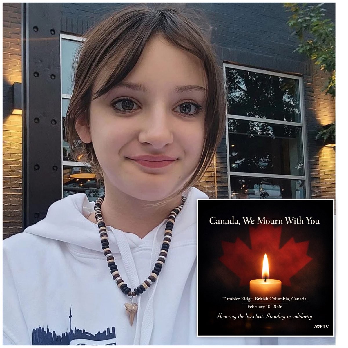 🕯️ HOLDING SPACE • SAY HER NAME • REST IN PEACE 🕯️

Today we are holding space for Kylie May Smith, 12, whose life was taken in the tragic school shooting in Tumbler Ridge, British Columbia, Canada on February 10, 2026.

Kylie was not a headline.
She was not a statistic.
She
