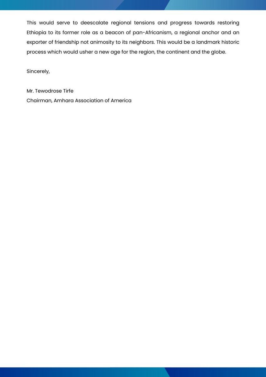 Amhara Association of America (AAA) tweet media