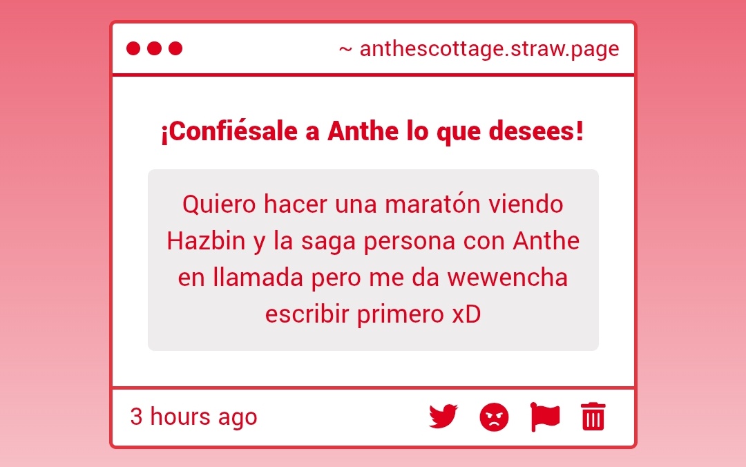 Muy mal por tener penita eh
Aunque sería cool tmb verlo en stream o en el server con todos los homúnculos ahhhh