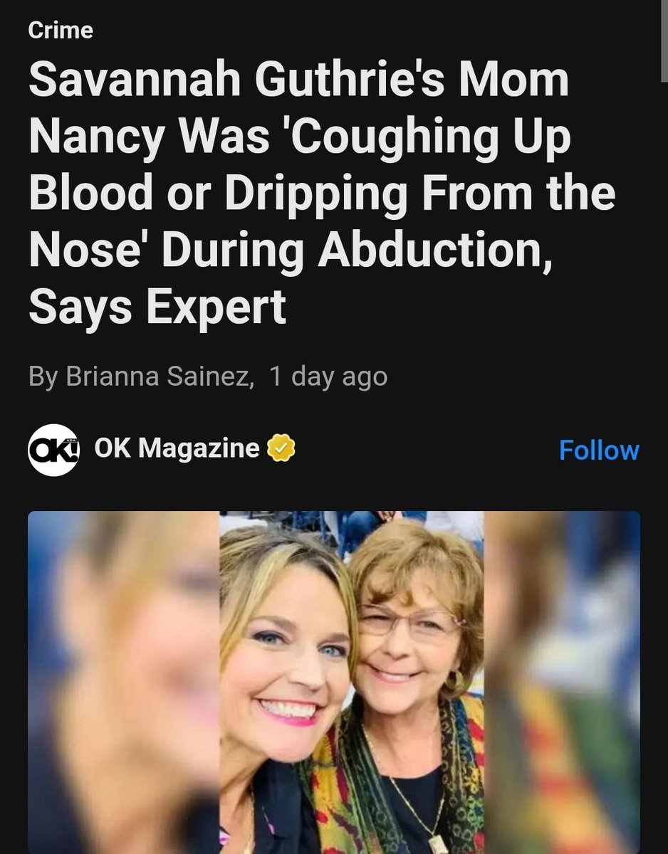 More updates on Nancy Guthrie. 
Nanos is an embarrassment to Pima County.
share.newsbreak.com/ha0livc0