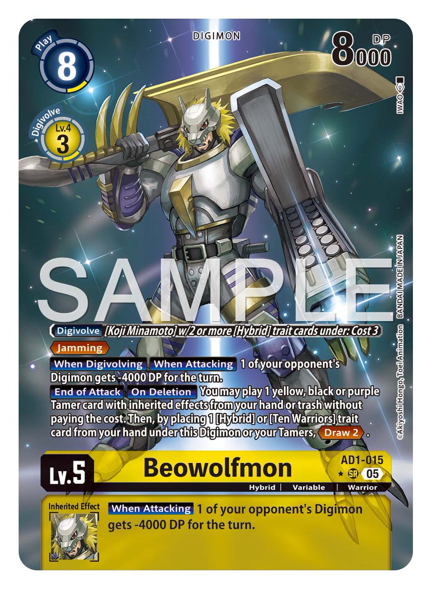 Official Digimon Card Game English Version tweet media