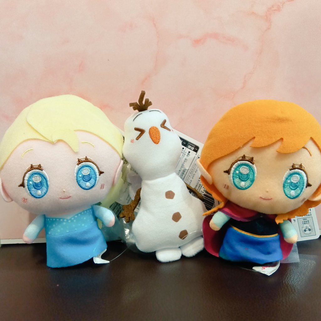 景品情報】 アナと雪の女王 P-PATCH! ぬいぐるみ～アナ・エルサ