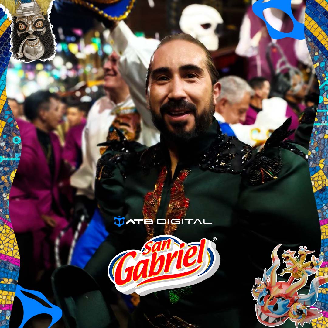 EnConexionbol's tweet photo. 🕺¡Caporal enciende las calles con ritmo y fuerza! Vive el Carnaval de Oruro por ATB.
Auspicia: Soalpro - San Gabriel
#Banda #Caporales #danza #ritmo #fuerza #pasos #peregrinación #Bolivia https://t.co/Dfb2g01IMh