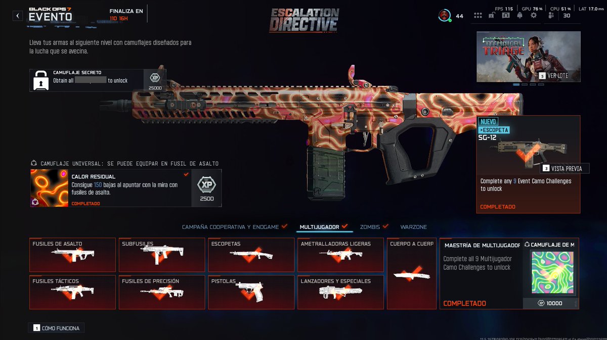 multijugador completado !