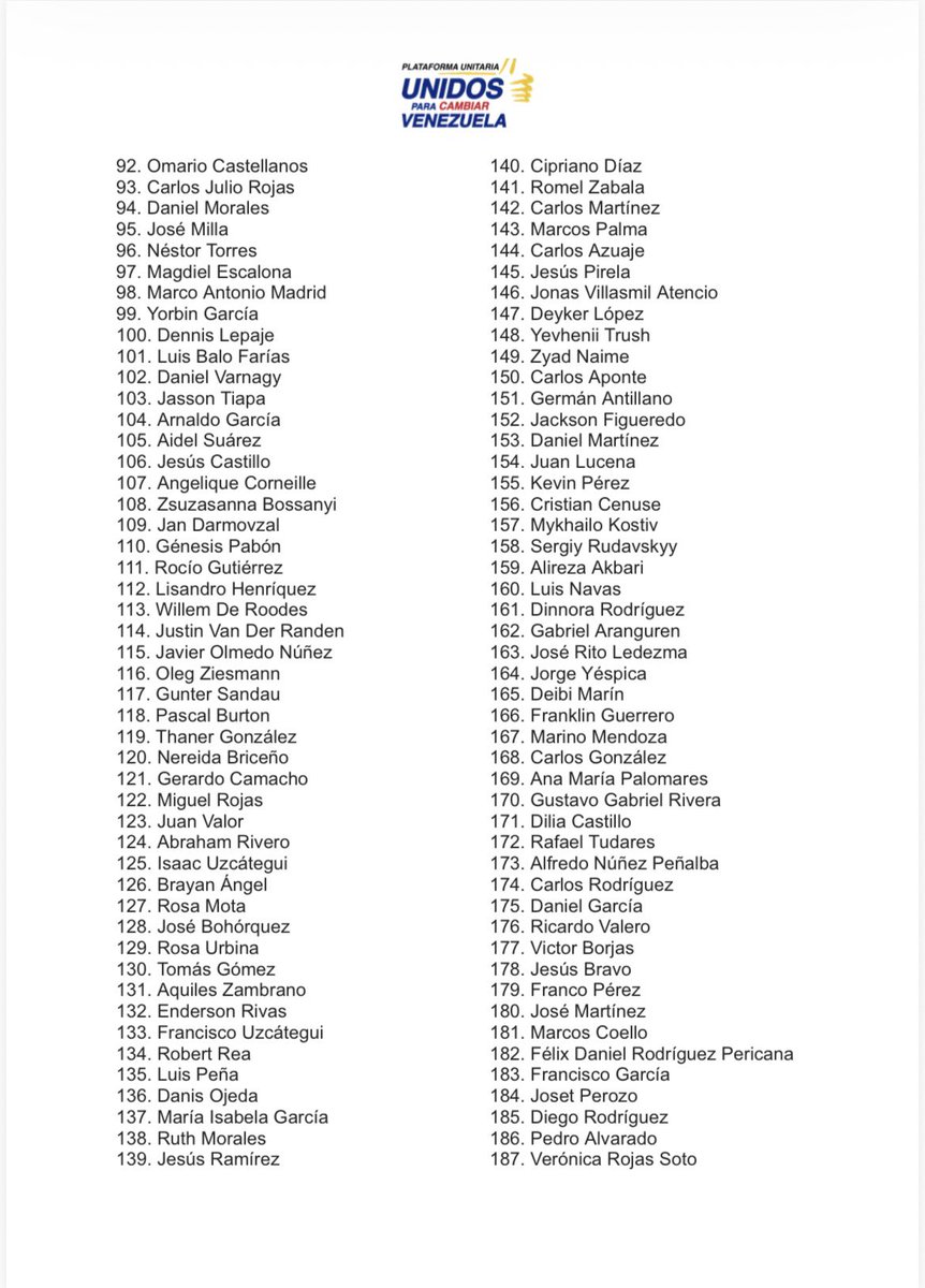 Unidad Venezuela tweet media