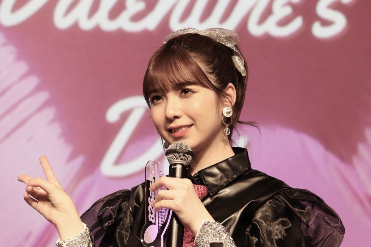 可愛いaskaちゃん写真をアップ♪ 🥰 バレンタインライブ2023