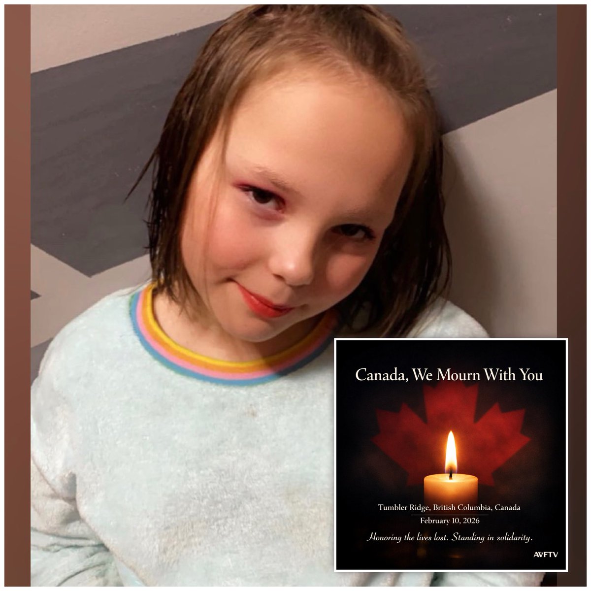 🕯️ SAY HER NAME! HER LIGHT WILL SHINE ON • REST IN PEACE 🕯️

Today we are holding space for Ticaria “Tiki” Lampert, 12, whose life was taken in the tragic school shooting in Tumbler Ridge, British Columbia, Canada on February 10, 2026.

Tiki was only 12 years old.

She was her