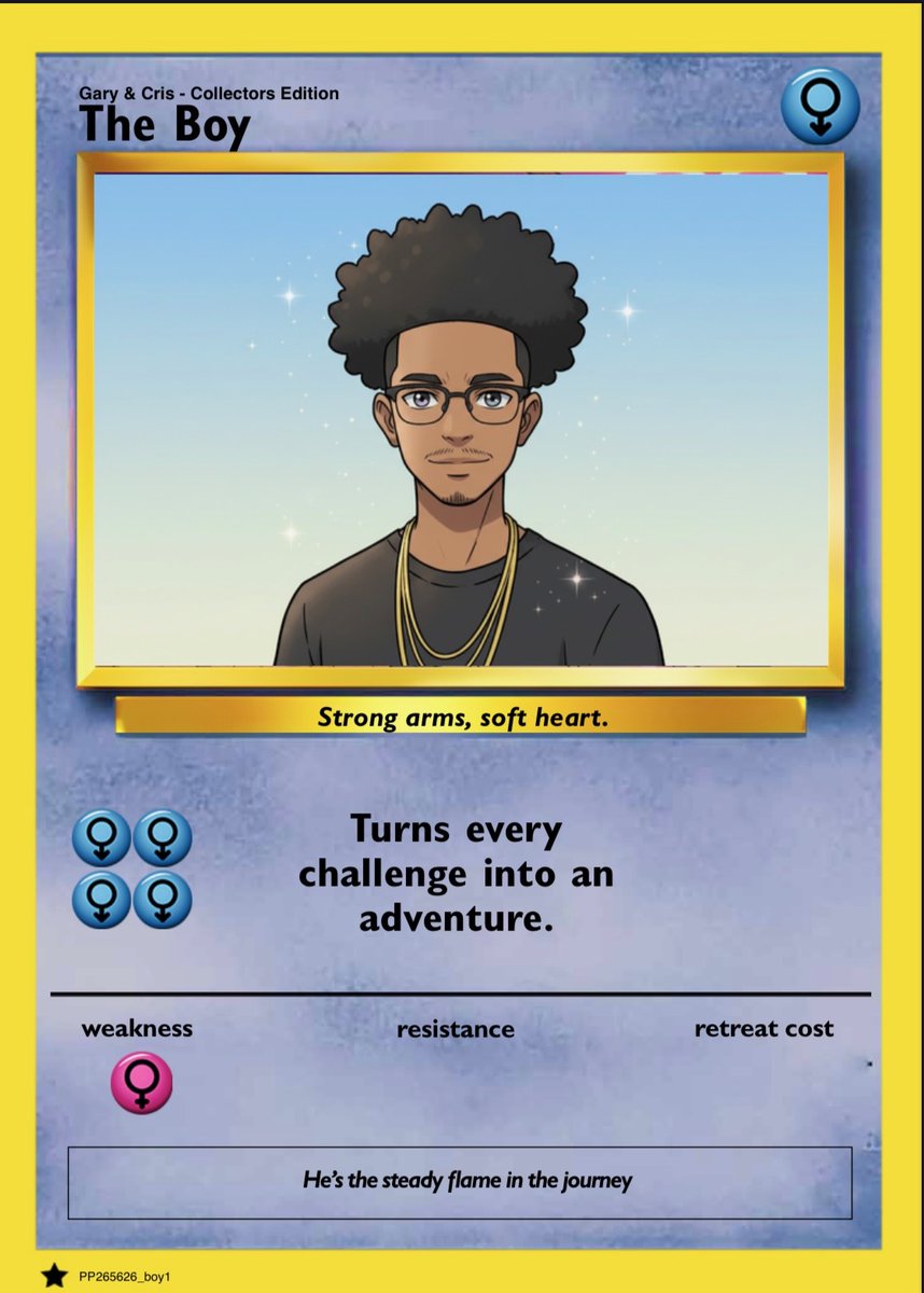GaryLGray's tweet photo. My baby @itscrisplay made us into Pokemon Cards for Valentine's Day. 
We actually have physical versions of these. So dope. 
Love you Mouse. https://t.co/EmVEkuXZGf