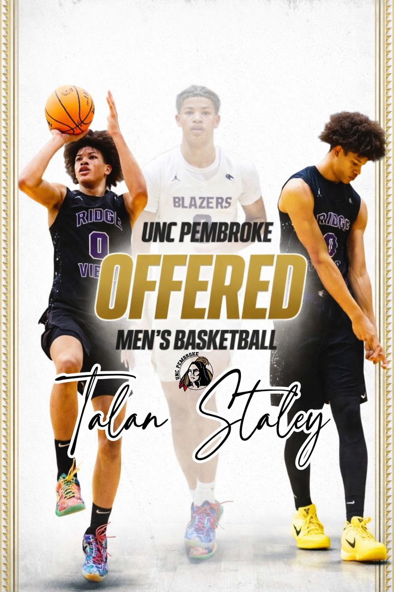 talthehooper's tweet image. After a great visit with UNC Pembroke, I am extremely grateful to Coach Drew Richards and the entire coaching staff for offering me a full scholarship to further my education and continue my athletic career at such a great institution.