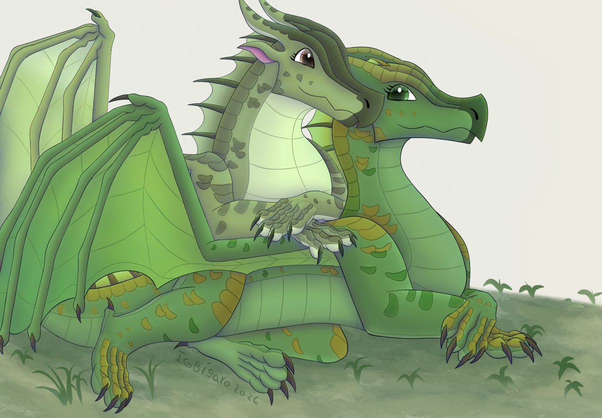 Willow and Sundew

Love is in the air, happy Valentine's Day to everyone :D

#WingsofFire #Dragon