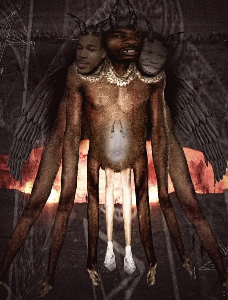 Ngas got max on a baphomet type entity😭
