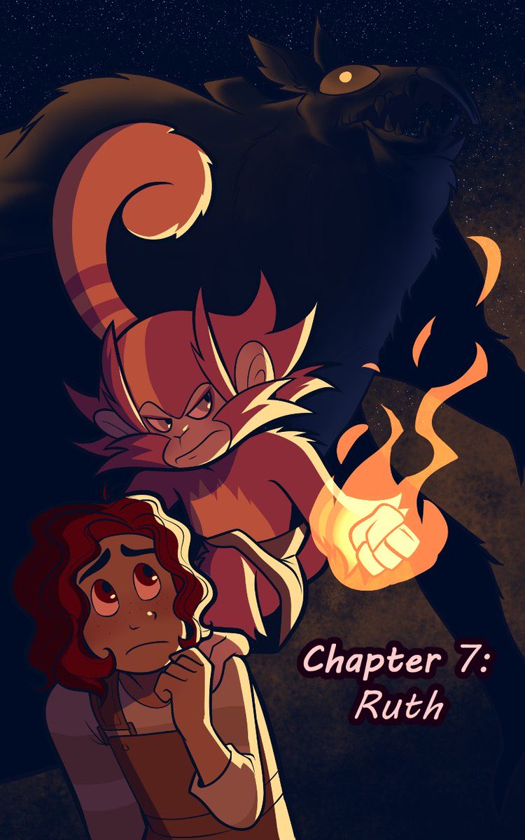 Happy anniversary to my original webcomic My Companion Roka!