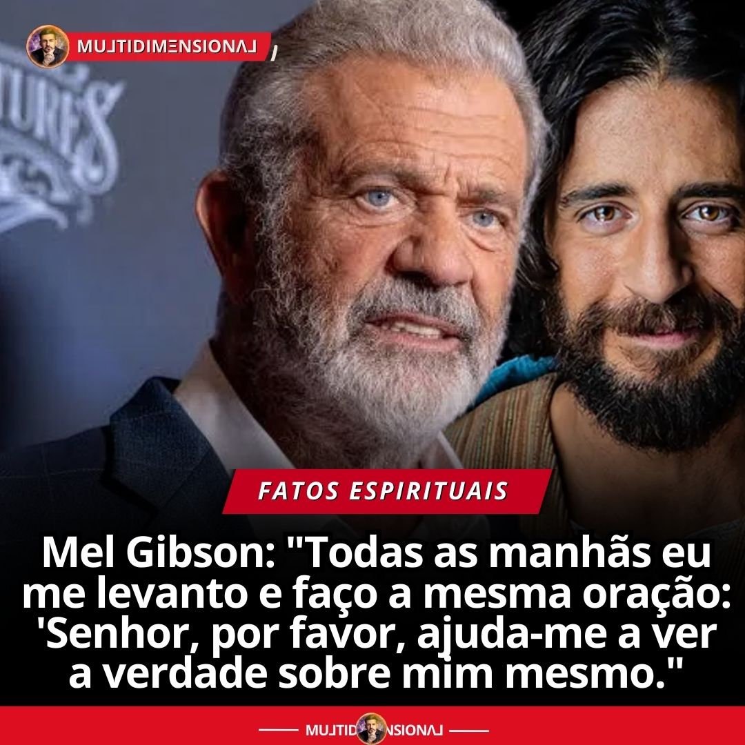 MachadoDarlon's tweet photo. Mel Gibson voltou a ganhar repercussão ao revelar, em entrevista, que inicia todas as manhãs com a mesma oração: pedir a Deus que lhe mostre a verdade sobre si mesmo. O ator também afirmou acreditar que os Evangelhos são historicamente verificáveis e elogiou a coragem dos primeiros discípulos, que preferiram morrer a negar sua fé. As declarações reforçam o lado espiritual e direto de Gibson, que frequentemente fala sobre fé, autenticidade e responsabilidade pessoal. Suas palavras reacenderam discussões sobre crença, história e convicção no mundo atual. 

➡️ FONTE: fatos e crença
