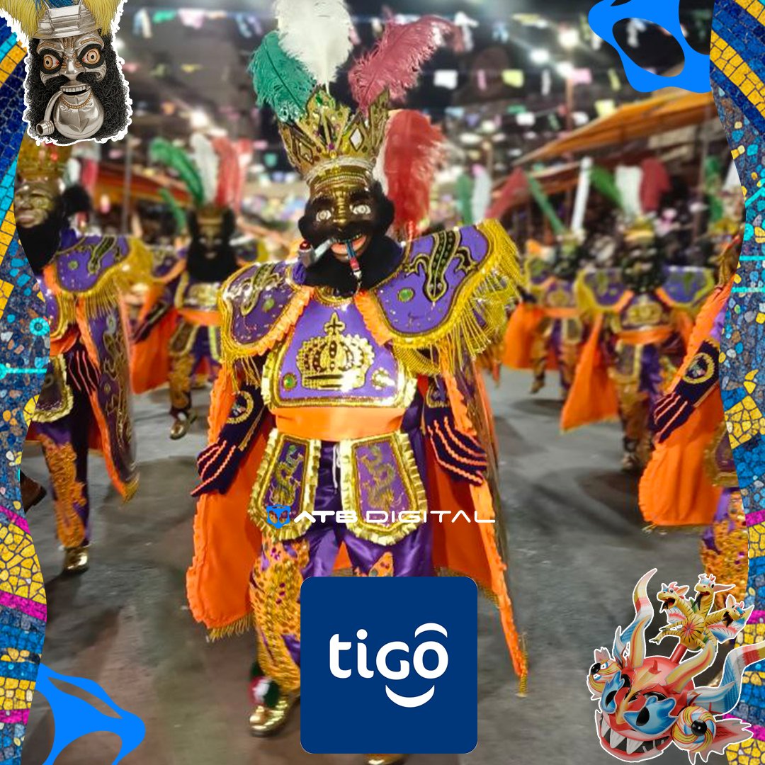 EnConexionbol's tweet photo. La morenada luce sus coloridos trajes y sigue el ritmo de la banda para llegar hasta la entrada de la Basílica Menor de la Virgen del Socavón.
Auspicia: TIGO
#ATBDigital #Carnaval #Oruro #CarnavalDeOruro #Morenada https://t.co/m3oaawnzih