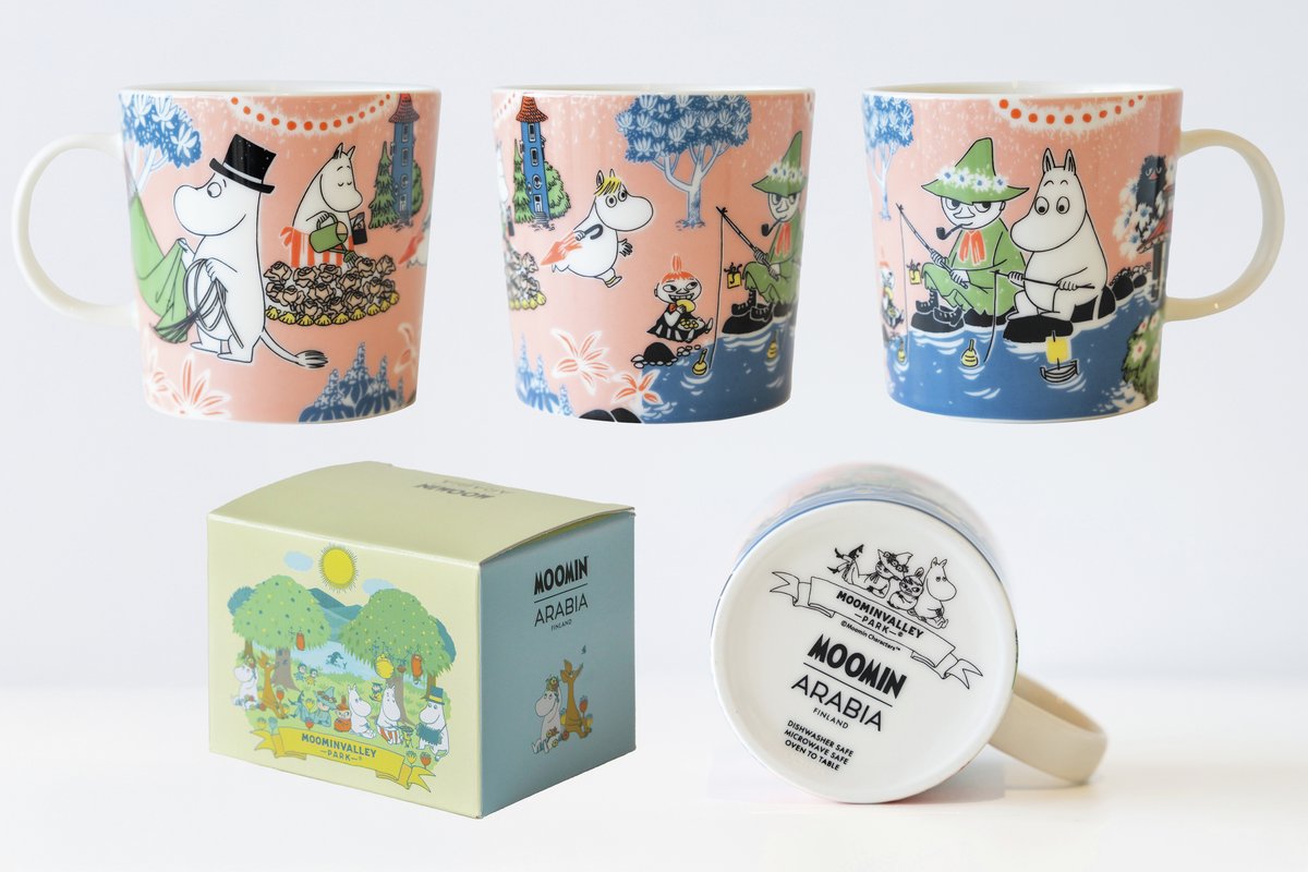ムーミンバレーコレクション 3体セット オリジナルマグ第3弾登場！☕ ムーミンバレーパーク オリジナルMOOMIN