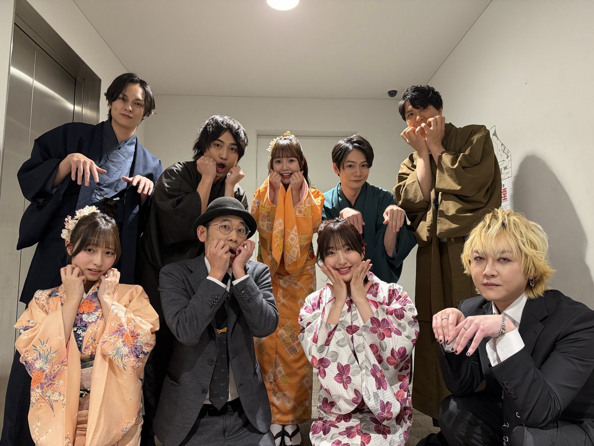 #浅草怪談屋敷Vol3

2/14出演者の皆様の集合写真いただきました📸✨
ご来場いただいた皆様有難うございました👻！
本日も3公演よろしくお願い致します✨