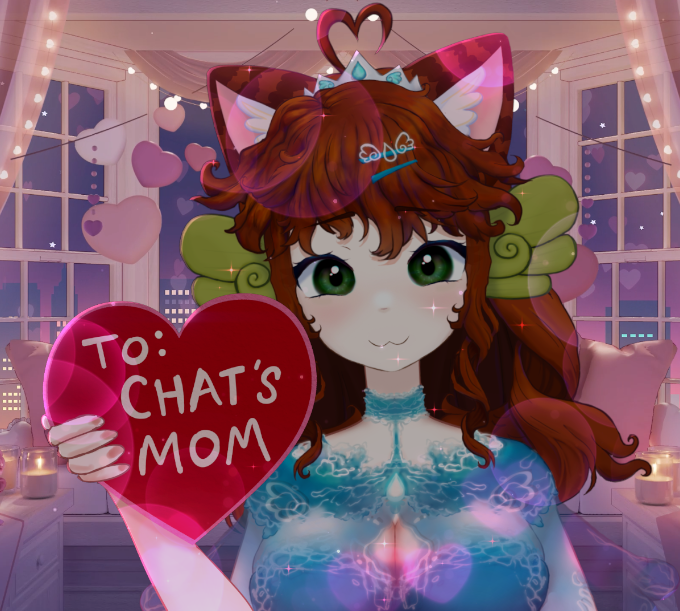 Can you give this to your mom? She'll know who it's from