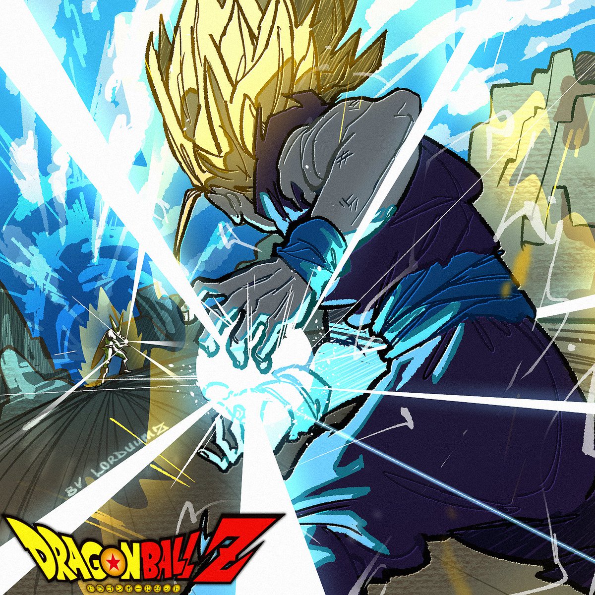 Chib2005's tweet photo. GOHAN VS CELL https://t.co/jUVOgjCHyb
