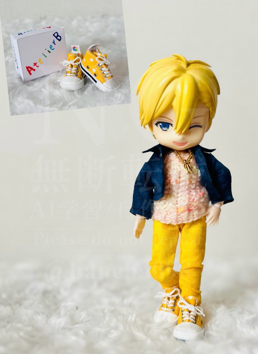 アイドール名古屋にて
いつも安定感のある靴を作ってくださるアトリエBさん（<a href="/atelier_b7/">アトリエＢ</a> ）で黄色い靴をお迎えさせていただきました✨
設営時に挨拶まで来てくれて、めちゃくちゃ嬉しかったです💛
かっこよ🫰💛