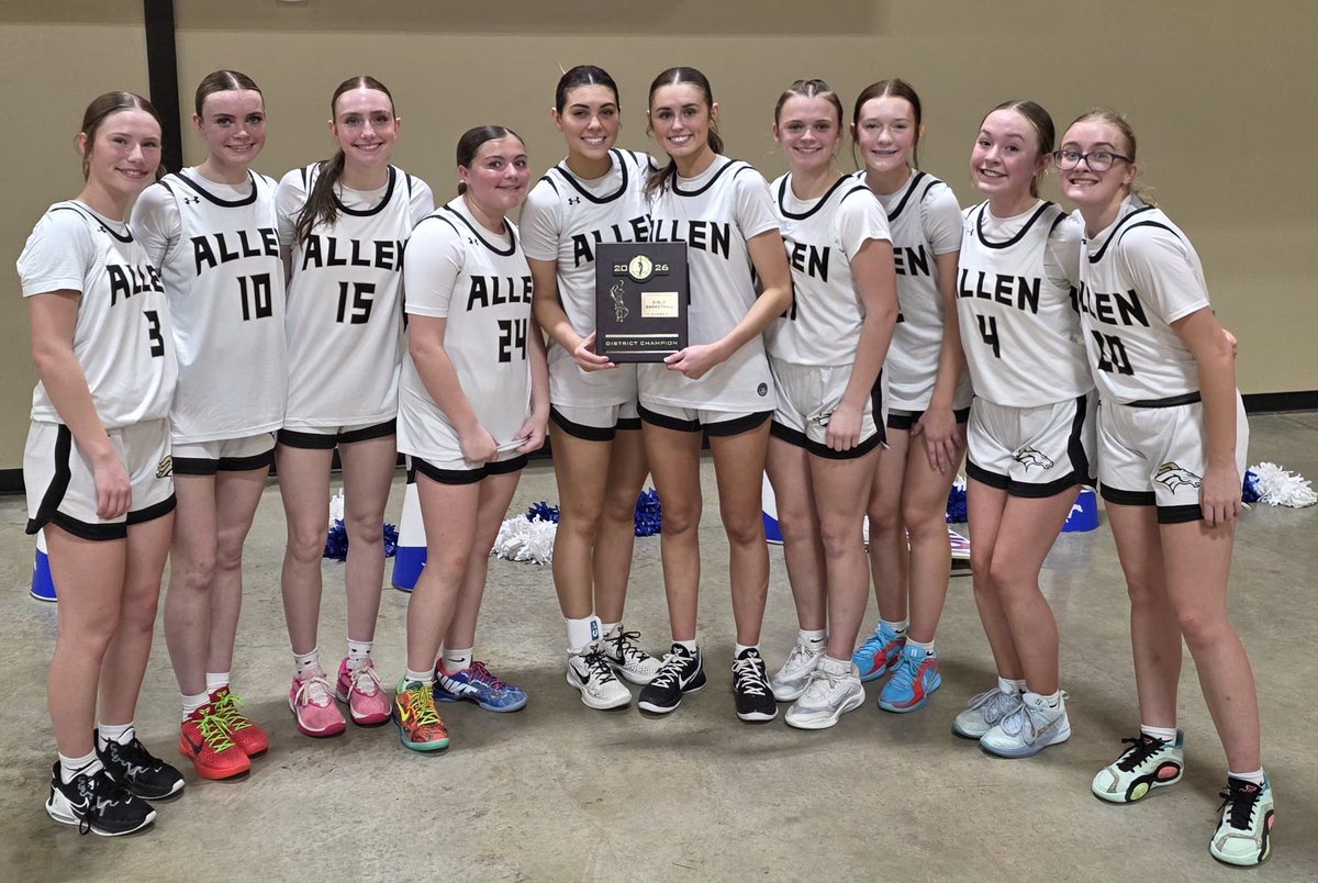 Allen Lady Mustangs tweet media