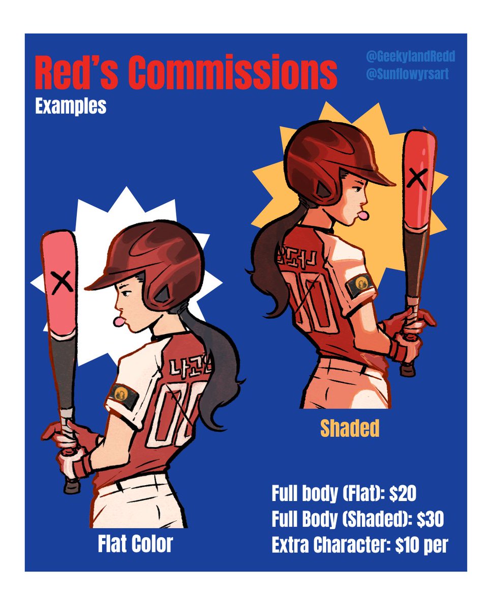 Hello Everyone! I am opening up comms, Please DM if interested!