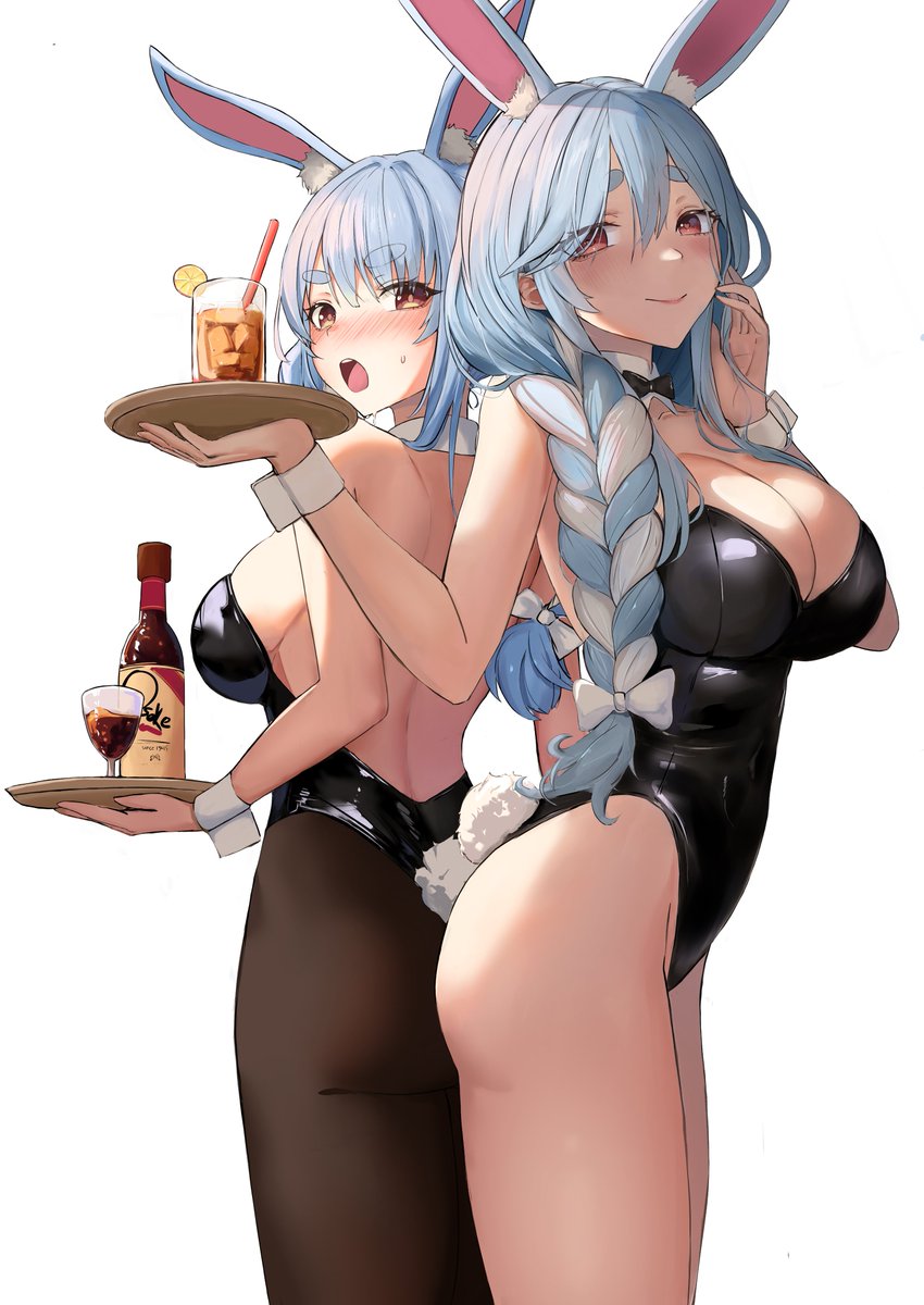 Maplekunillust's tweet photo. mohter and daughter at work
#兎田ぺこら  #ペコママ  #ホロライブ  #hololive https://t.co/QsnvEpZeO0