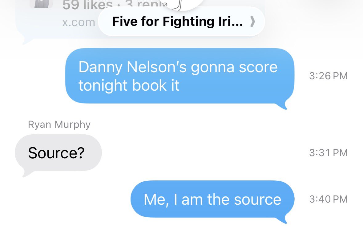TylerJReidy's tweet photo. Five hours later, Danny Nelson scores the game-winner for @NDHockey.

My source was correct. https://t.co/3oidajwxcJ