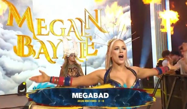 SKWrestling_'s tweet photo. MEGABAD 🔥
#AEWGrandSlam https://t.co/APEJalkDcr
