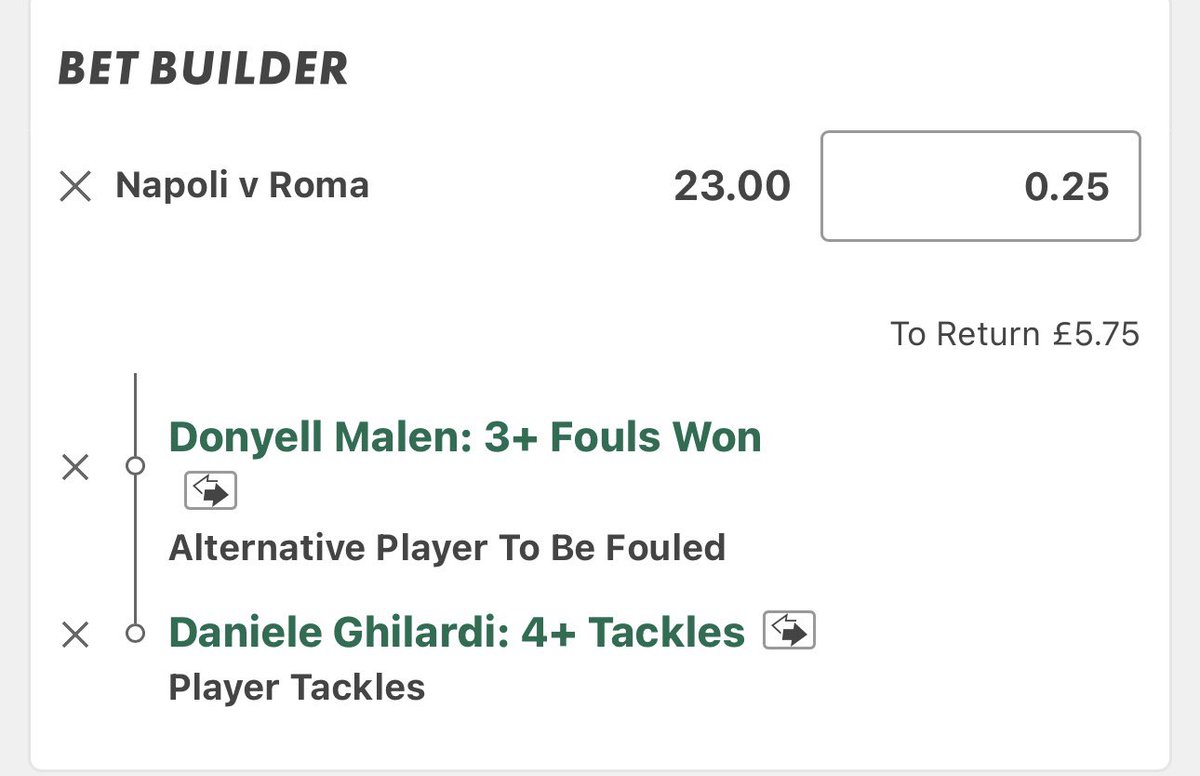 UnfilteredDc's tweet photo. Napoli v Roma 🇮🇹
2U

Free telegram group https://t.co/eIFV7yHkb9
Stats from @StatsHubCom 

Malen fouls won (with SS)
3,3,2,1
Should line up against Buongirno who’s averaging 2.14 fouls a game 

Ghilardi tackles 
2+ tackles (6/8)
3+ tackles (4/8) https://t.co/sMRiWwmaf5