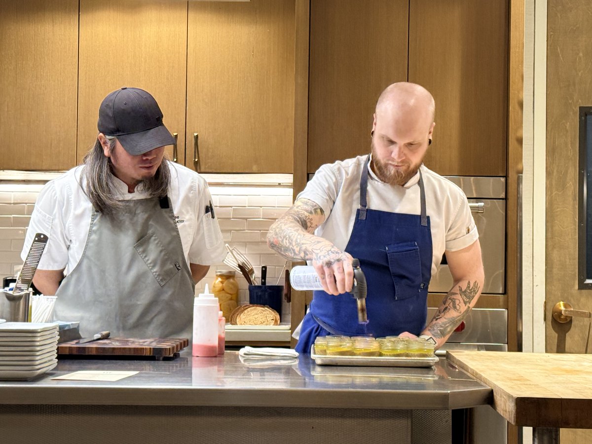 drmkmittal's tweet photo. ⁦@MiravalResorts⁩ we met the amazing chef Zach Anderson who is from ⁦@CityofSouthBend⁩ from Penn high school! Small world https://t.co/z62pZaYt7e