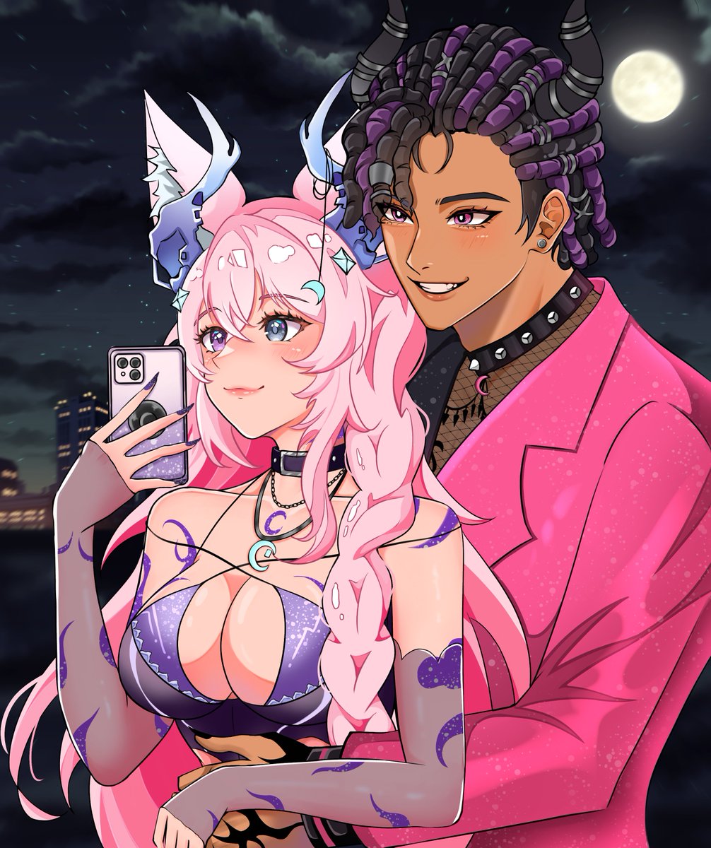 Happy Valentine's Day <a href="/TonyoVT/">Tonyo | Oni/Fox Vtuber 🌙🎀</a>
My moon, my best friend, my love.
Thank you for being my guiding light through dark times, and for being strong when I couldn’t. Thank you for loving me when I didn’t love myself. There are only a few things on earth more beautiful than the sun, but
