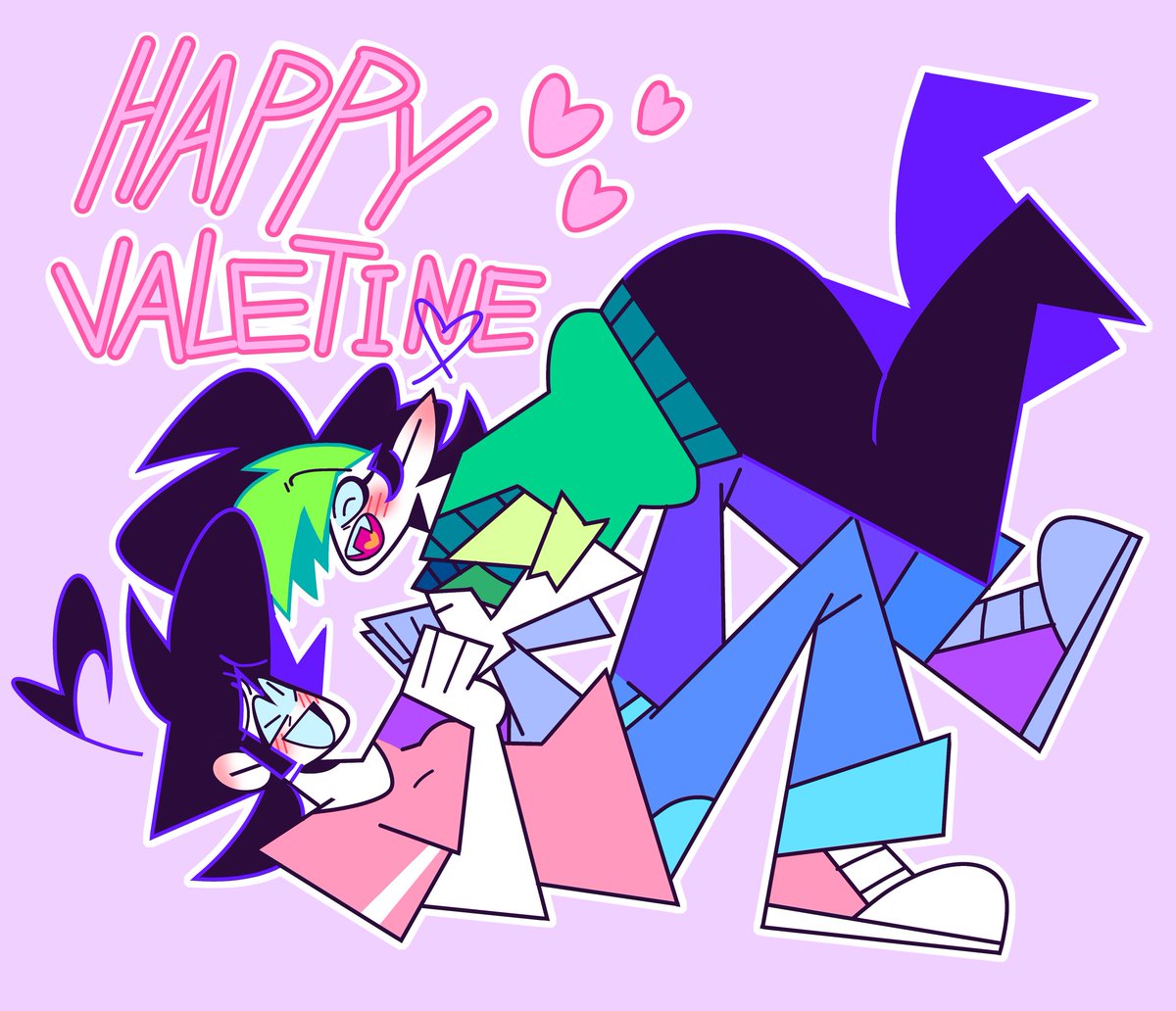 hatake_mic's tweet photo. Happy valentines day💝
-- #spookymonth #candybat #HappyValentinesDay https://t.co/ZiAjRnDCVL