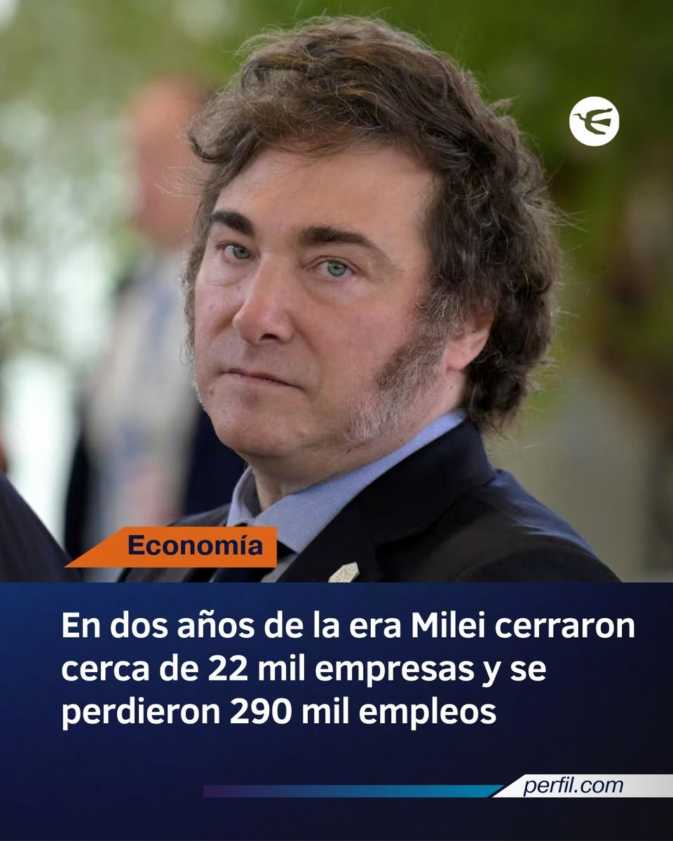 🏭Desde el comienzo del gobierno de Milei cerraron cerca de 22 mil empresas

➡ Los datos fueron extraídos de la Superintendencia de Riesgos de Trabajo, y en ellos se indica que en noviembre de 2023 contabilizaba 512.357 empleadores y 9.857.173 empleados, en todo el país.

⏩Dos