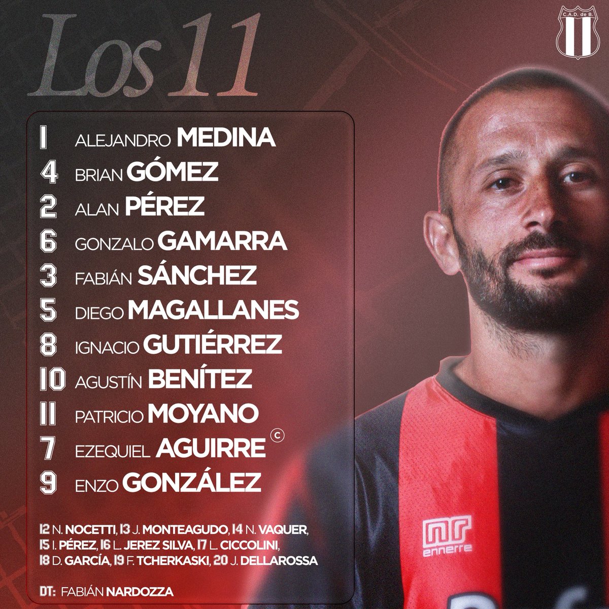 MADEINAGUSTINA's tweet photo. #PrimeraNacional🇦🇷| Jonathan Dellarossa fue suplente en el empate por 1 a 1 de Defensores Belgrano vs Deportivo Moron. https://t.co/qWhfvb3w7L