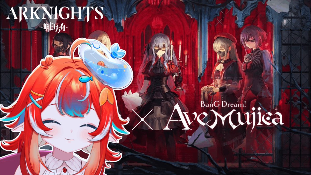 Stream Starting !! 

Tonight, let's play the Ave Mujica event stages in Arknights !! 

Hopefully we get lucky with the pulls !! 

Please pass by if you have some time !