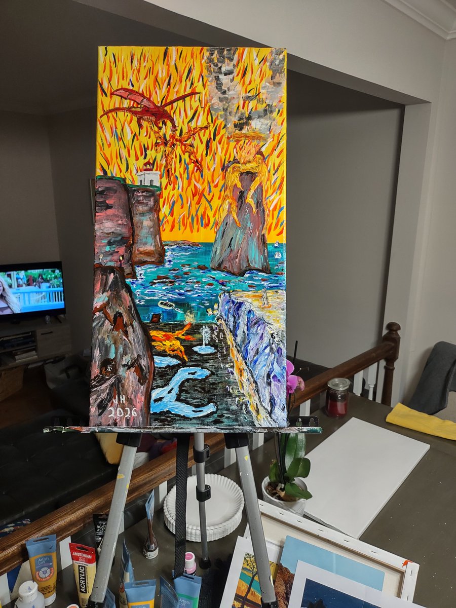 Iceland. Can you identify the mythical creatures?