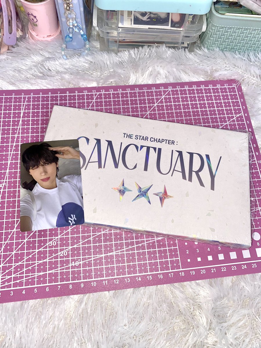 wts want to sell

⭐️ txt album sanctuary angel ver. fullset unsealed ⭐️

🎀 member: Yeonjun
🎀 pc: Hueningkai

💰 75k

co by 🍊 bisa keep event
🏠 dom bdg! 

dm for details!