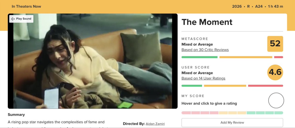 LemonadeCarter_'s tweet image. Well turns out Charli making a whole movie about how she’s “not like the other girls” didn’t go as planned. Commercial flop and critically panned.