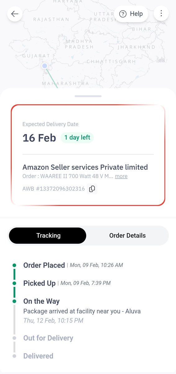 jyothis13's tweet photo. @help_delhivery Delivery date has been postponed further! https://t.co/ZLM6SvxJ8E