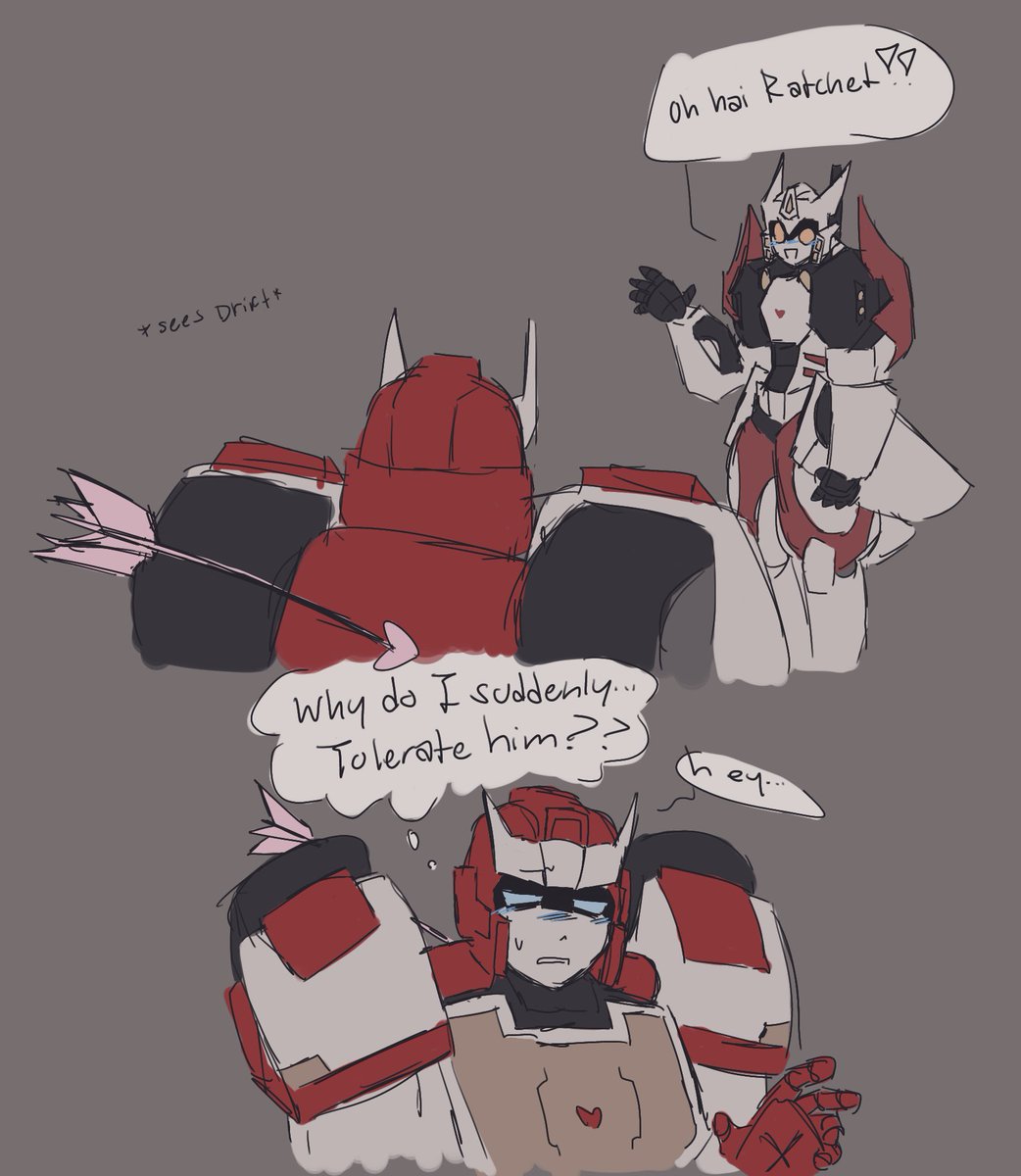 wodimuspwime's tweet photo. uhh ok happy valentines day
#transformers #dratchet https://t.co/LB41bo6DUL
