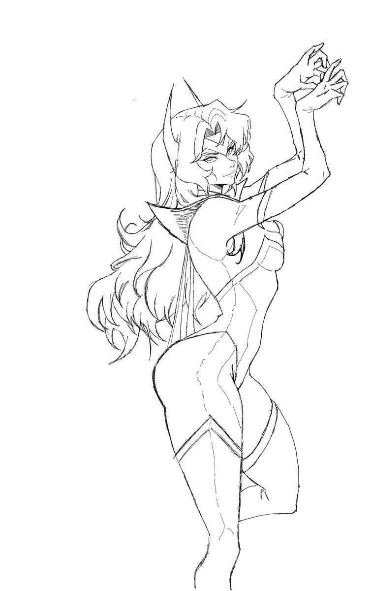 SlimeKing__'s tweet photo. Recent rivals sketches #nsfw warning 

#marvelrivals #anime https://t.co/berLcG45IF