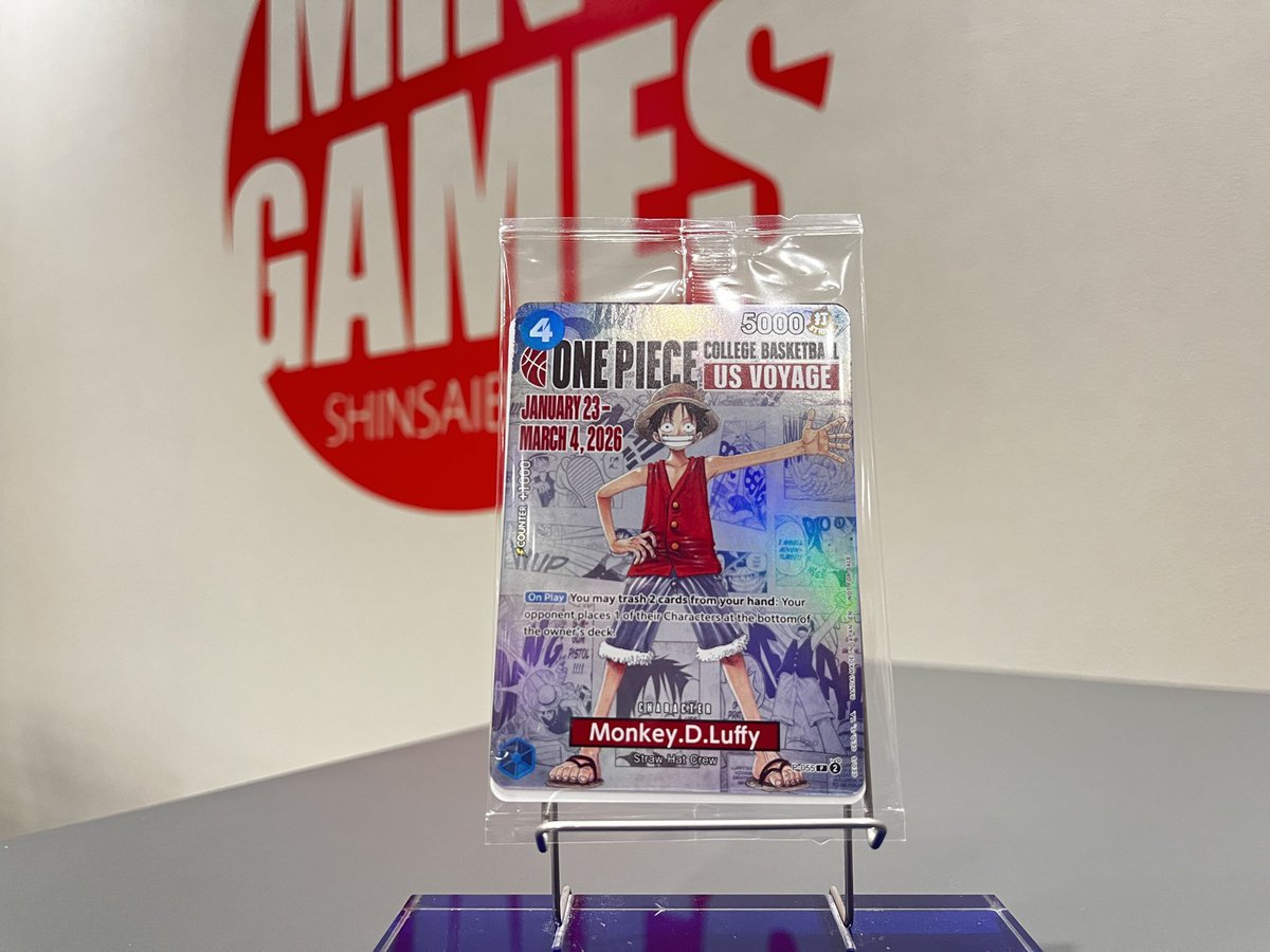 ワンピースカード 販売情報】 ✨おすすめカード紹介✨ 👒モンキー・D