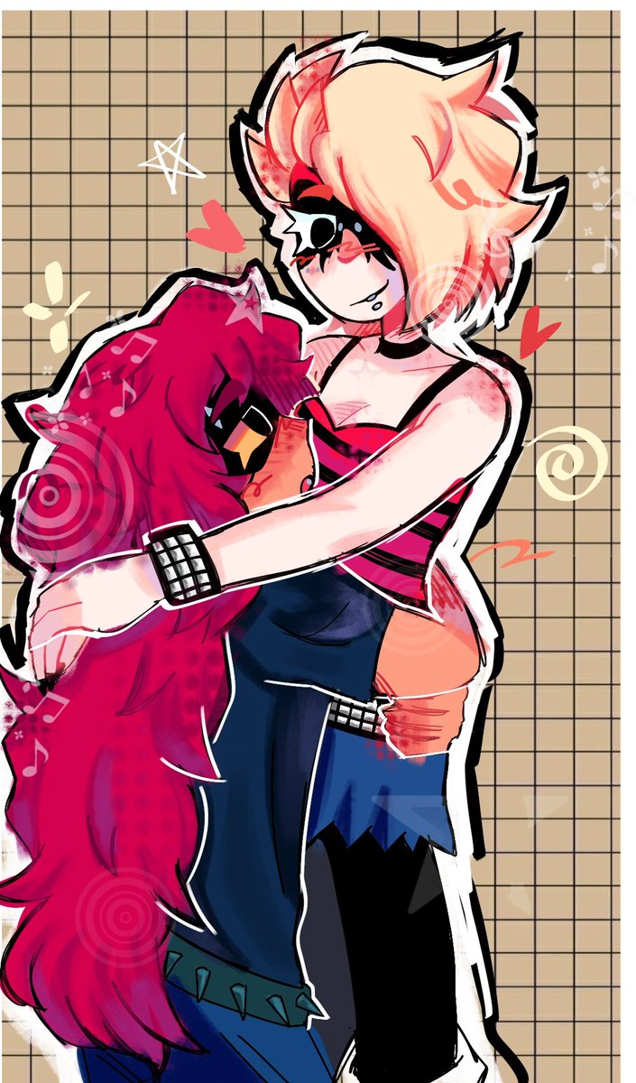 doodle de San Valentín xD #BrawlStars #BrawlStarsArt #brawlstarsfanart #brawlstarsdraco #dralumi