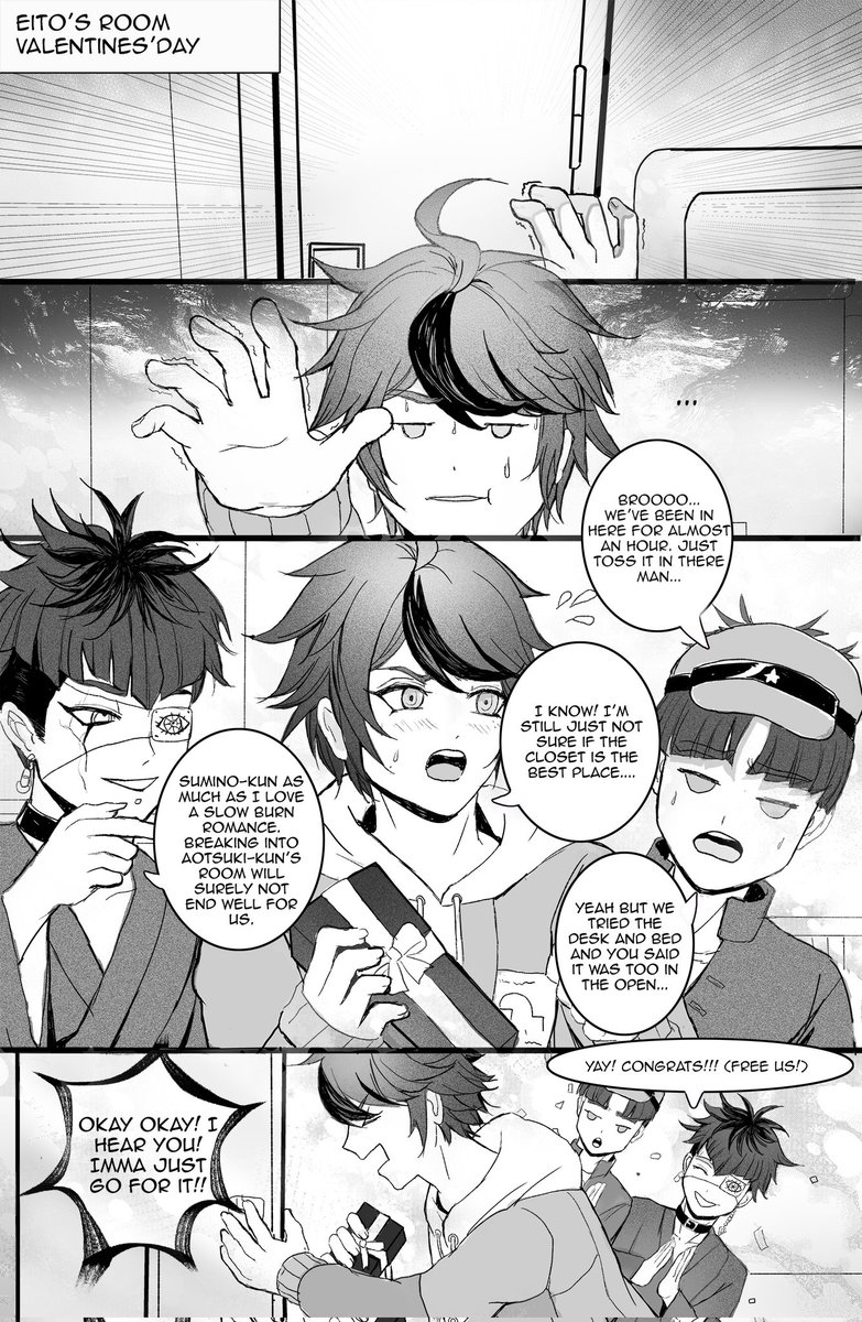 Valentine's day confession~ Happy Valentine's day! 💝 
衛拓 #hndr_FA 
