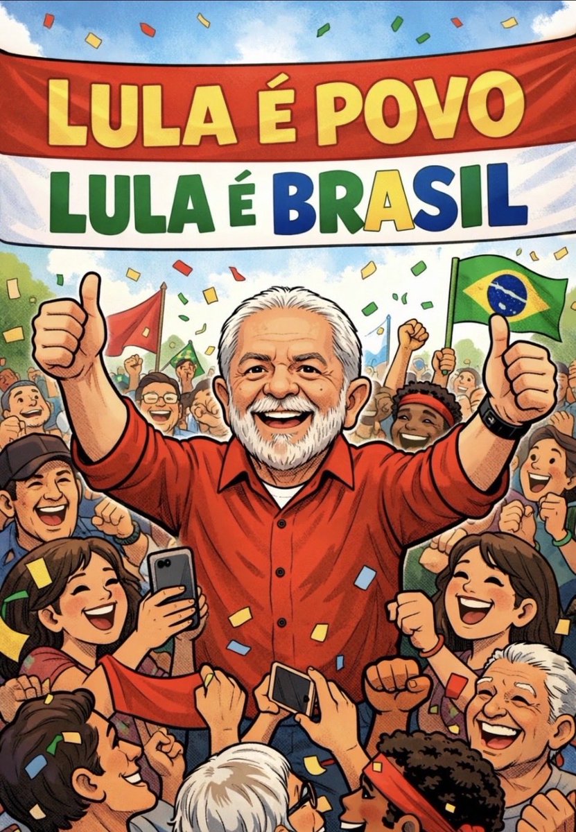 marquei o <a href="/Nilsonhandebol/">N.H</a>, <a href="/NHandebol72173/">NilsonHandebolNews</a>  façam o mesmo! Precisamos nos fortalecer, eleições chegando e temos que partir pra cima da extrema direita e fazer a faxina!

🚩⭐️ LULA IMBATÍVEL  
#LulaDeNovo
#Lula2026 #LulaOutraVez  #EsquerdaSegueEsquerda 
🚩⭐️13