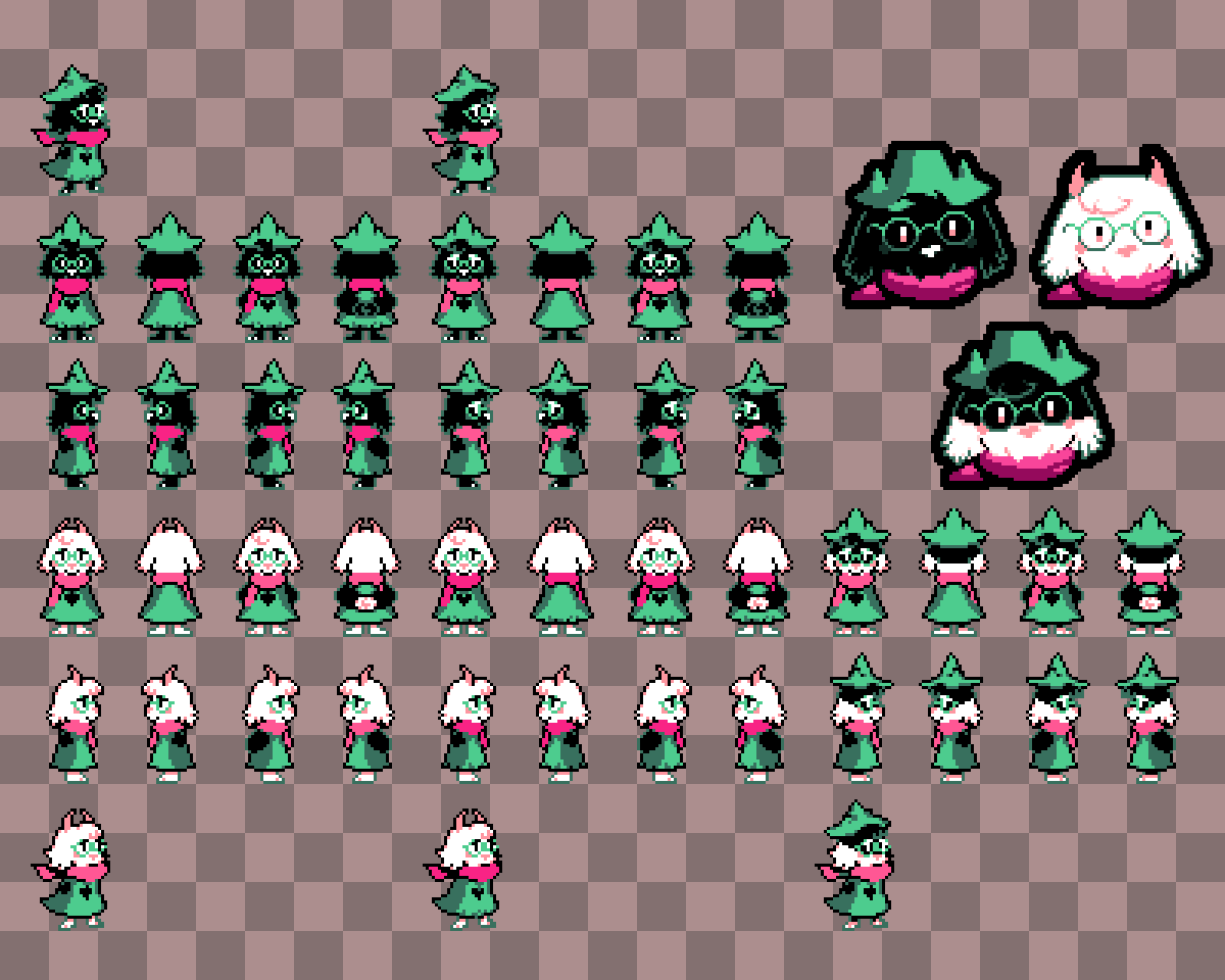 UTJerryLover's tweet image. more stylized ralsei