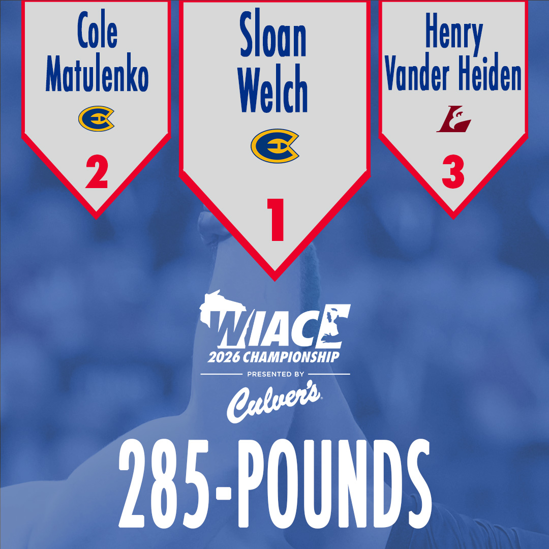 wiacsports's tweet photo. #WIACWRESTLE | Top three finishers in each wrestling events from the 2026 #WIAC Wrestling Championship (pres. by Culver's) 3 of 3
#ExcellenceInAction
#d3wrestle https://t.co/AnVMYevVeP