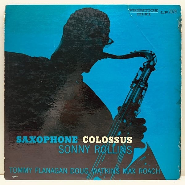Rare!! NYC オリジナル SONNY ROLLINS Saxophone Colossus (Prestige